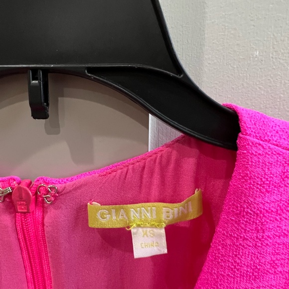 Hot Pink Gianni Bini Dress - Picture 2 of 3